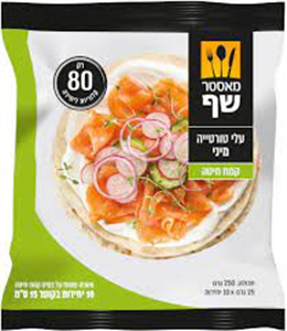 מאסטר שף עלי טורטיה מיני 15 סמ 250 גרם
